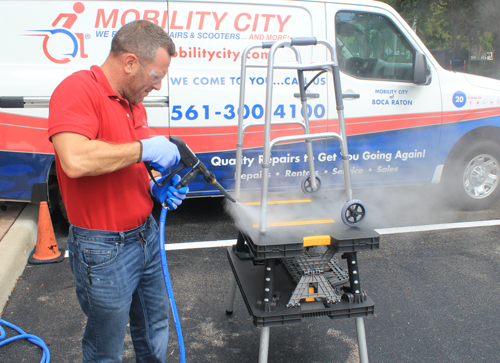 Wheelchair Sanitization